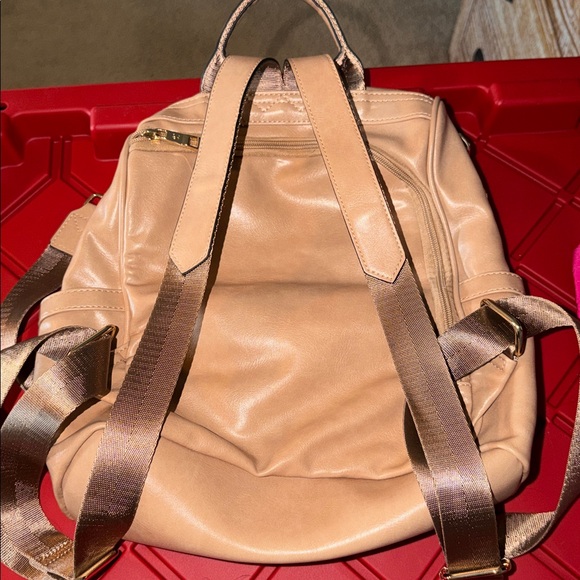 Chic Tan Backpack - Picture 2 of 3